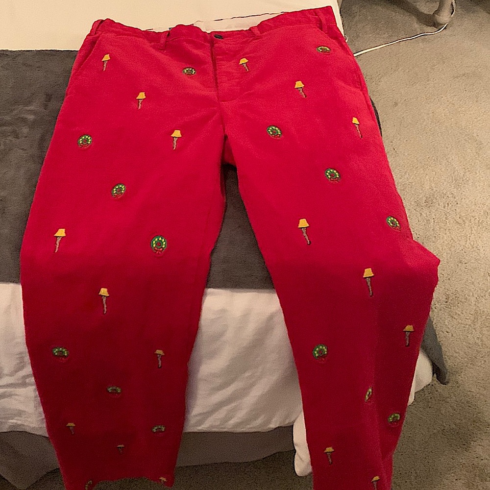 Men’s Christmas Story corduroy dress slacks
